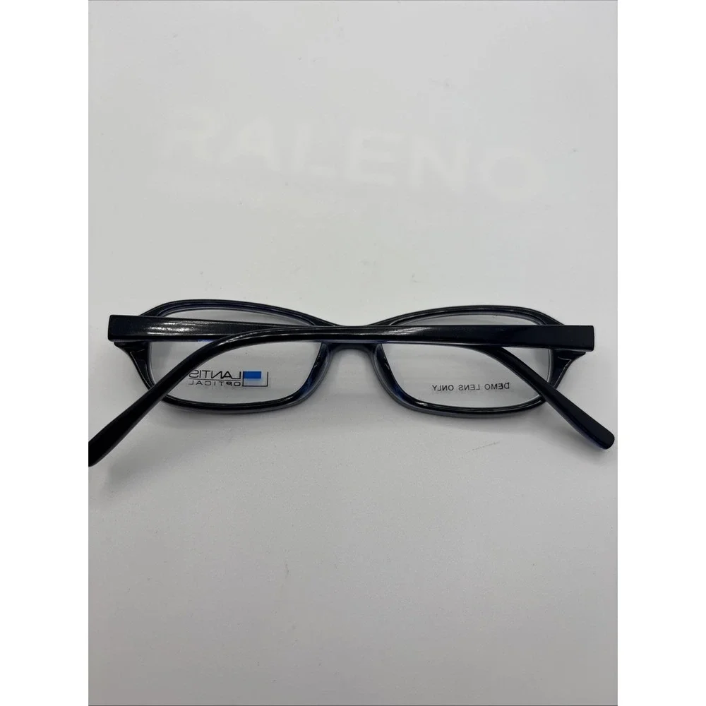 New Lantis Optical L8006 Navy Blue 45-15-128 Navy Crystal Eyeglasses Frame #010